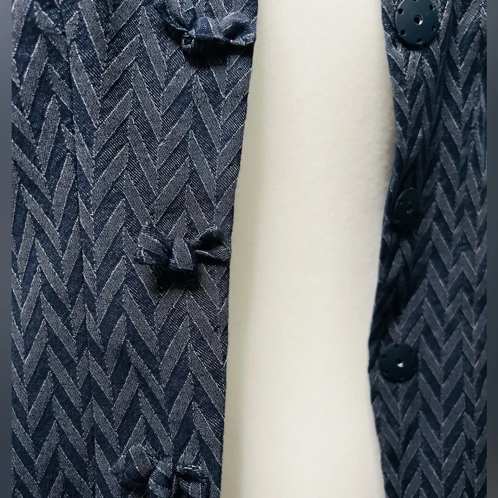 GIORGIO ARMANI • CHEVRON BOW BLAZER